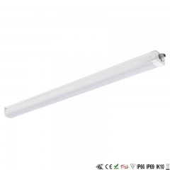 IP66 C Series PC Material White LED Tri-Proof Light Fixture 35w  1500mm For Warehouse